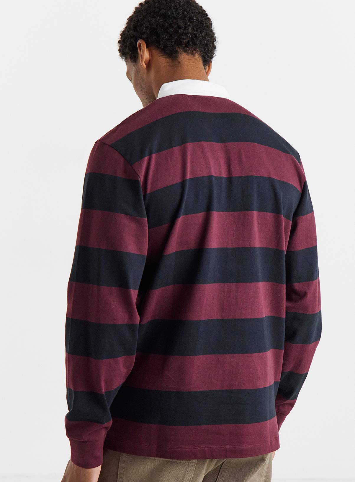 JACAMO Long Sleeve Rugby Polo Long 3XL - Image 2